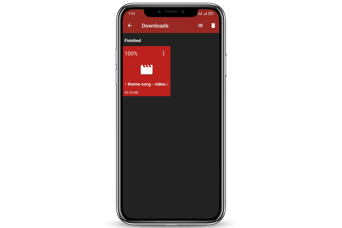 Check Your Downloaded Videos