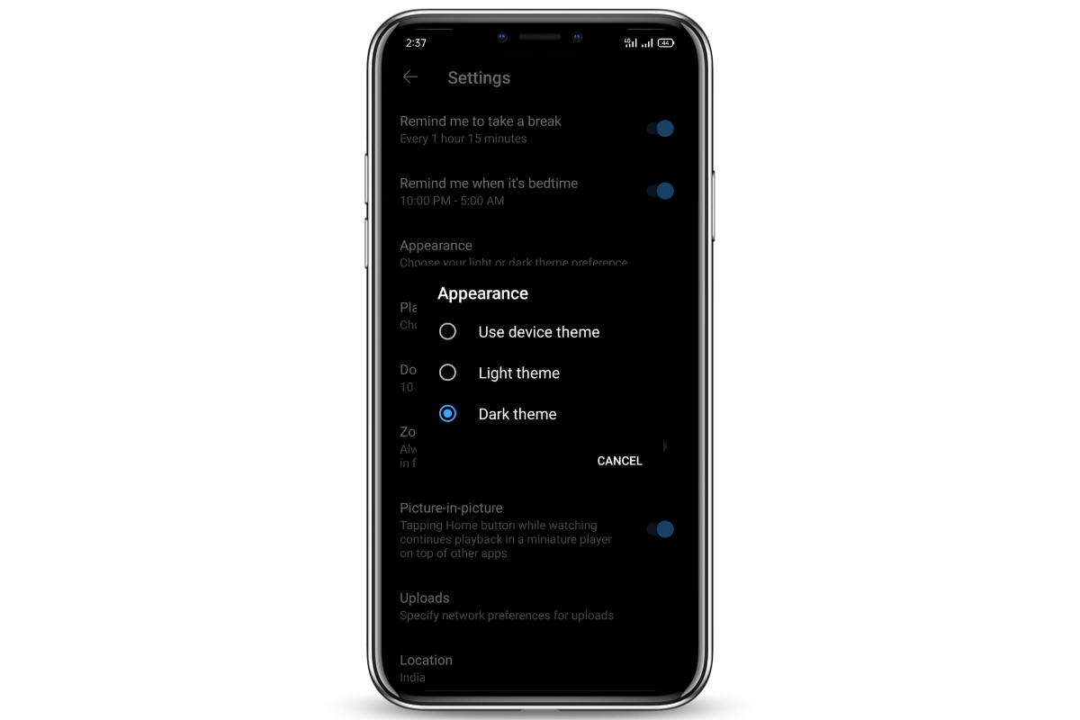 How to Change Theme in YouTube ReVanced