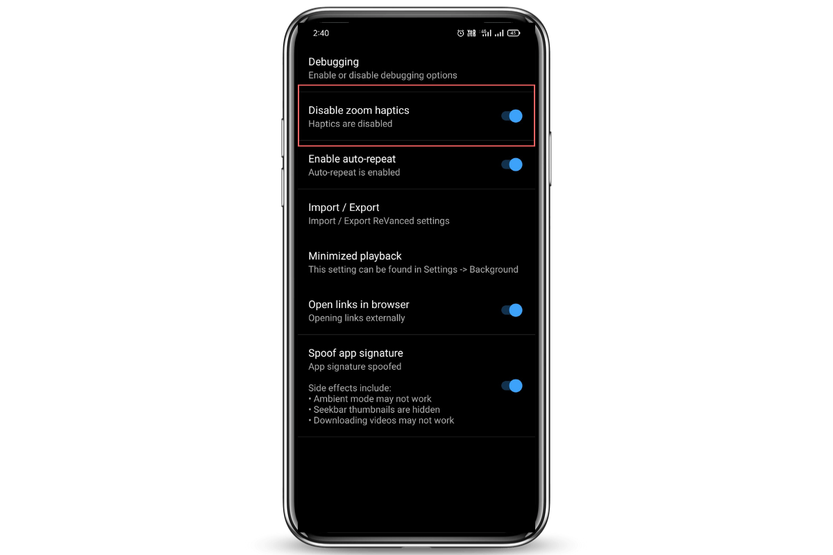 How to Disable Zoom Haptics