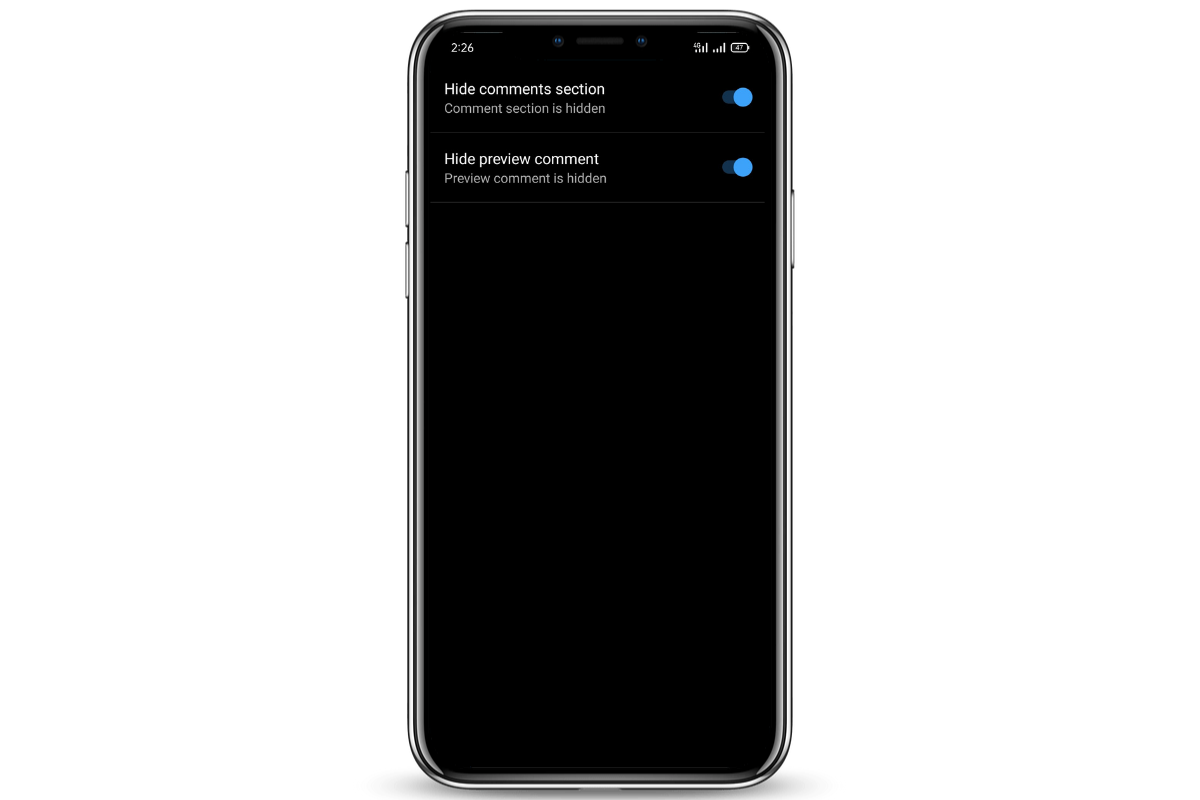 How to Hide Comments in YouTube ReVanced