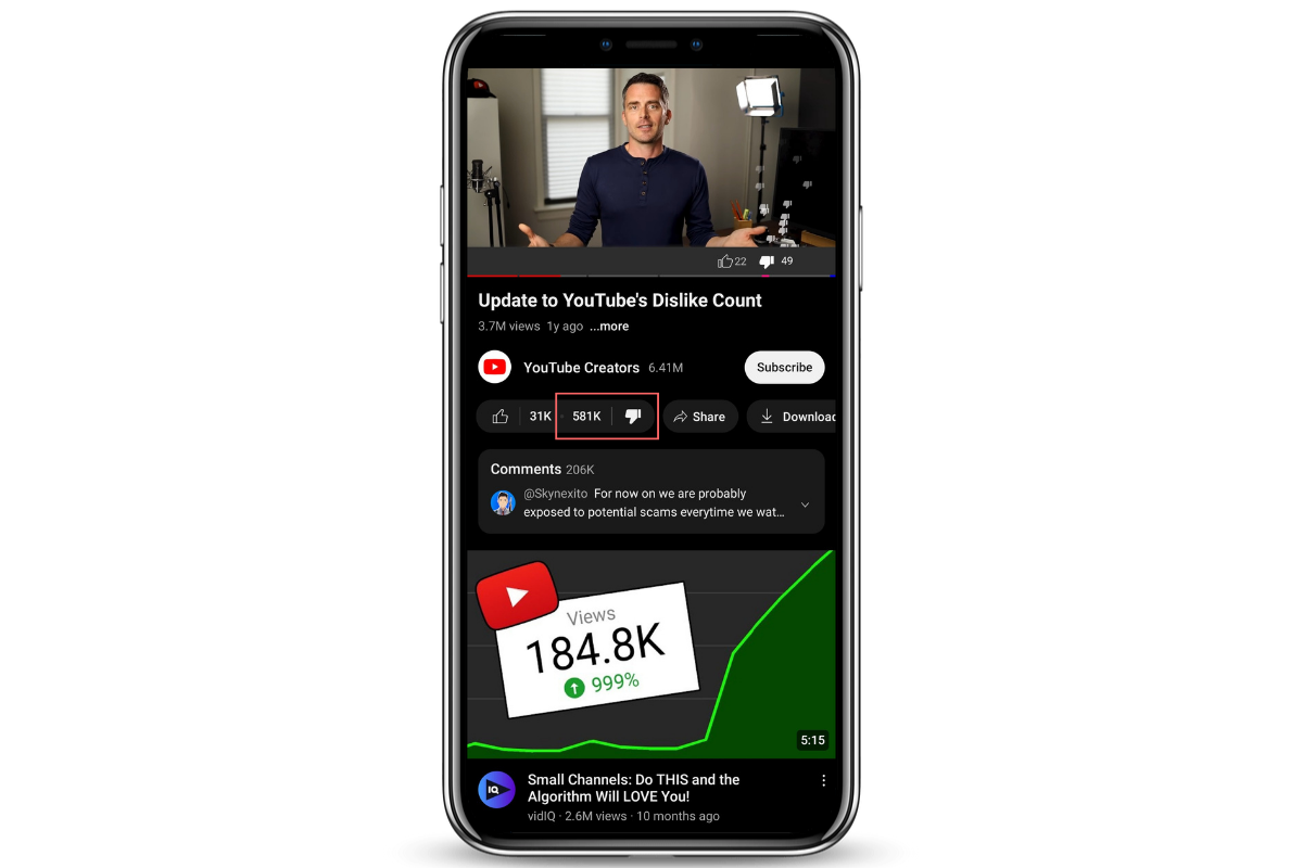 Return YouTube Dislike Showcase