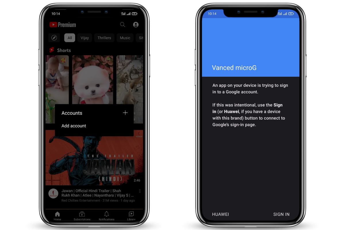 Sign in to Google Account Step-2
